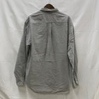 【中古】【古着】NAUTICA チェック シャツ グレー XLサイズ
