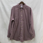 【中古】【古着】Brooks Brothers チェック シャツ ボルドー