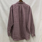 【中古】【古着】Brooks Brothers チェック シャツ ボルドー
