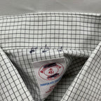 【中古】【古着】Brooks Brothers チェック シャツ ホワイト