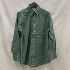 【中古】【古着】Brooks Brothers チェック シャツ グリーン
