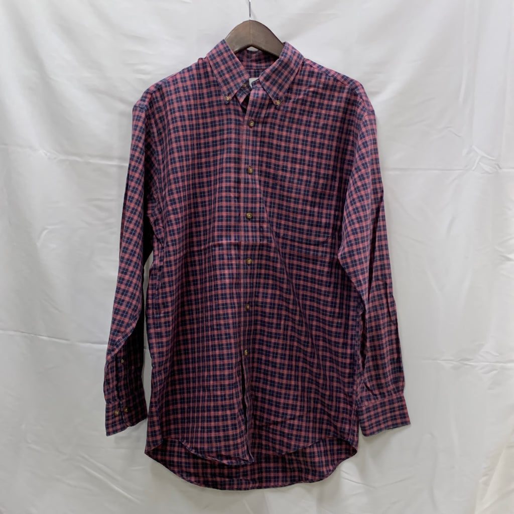 【中古】【古着】Brooks Brothers チェック シャツ レッド Sサイズ
