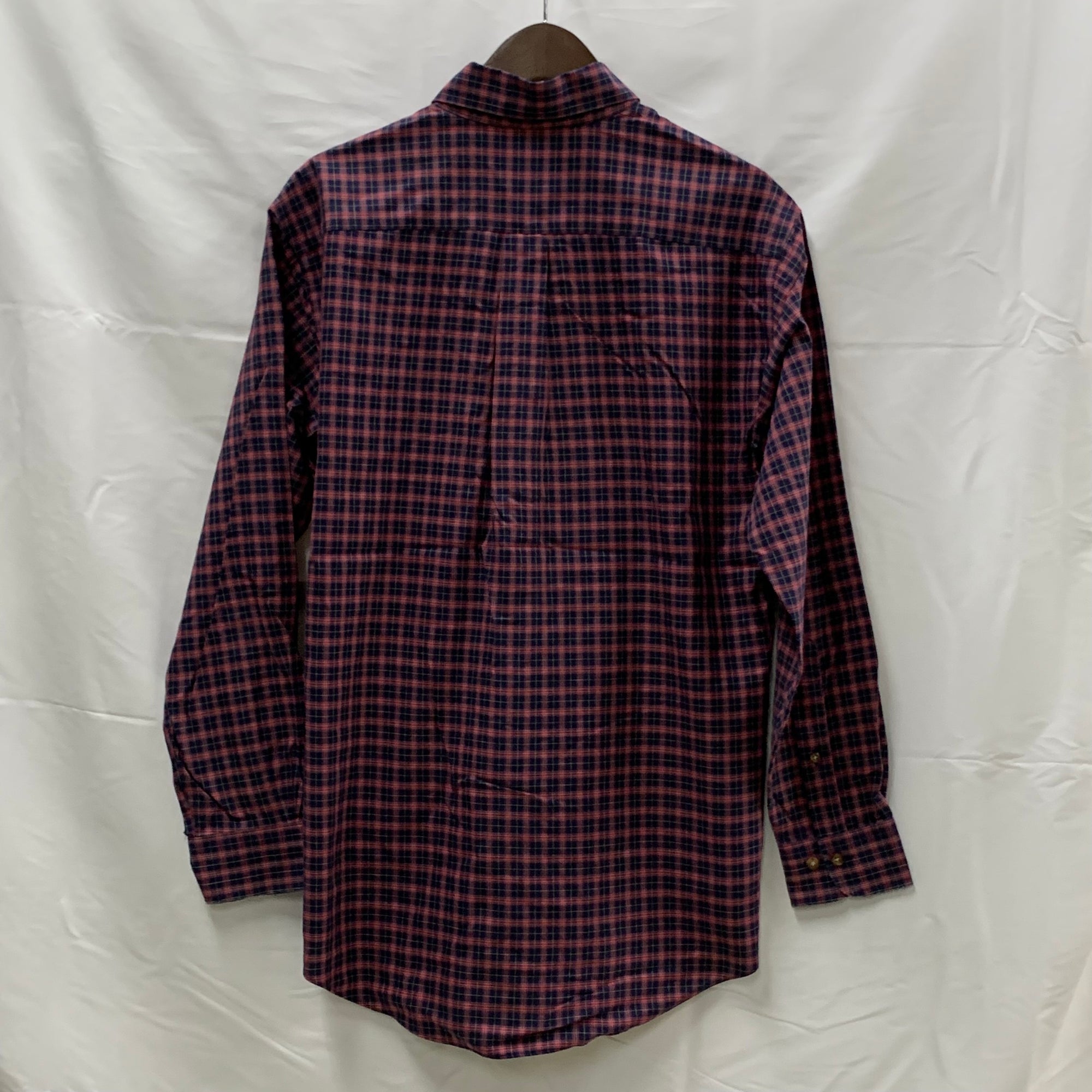 【中古】【古着】Brooks Brothers チェック シャツ レッド Sサイズ
