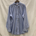 【中古】【古着】Brooks Brothers チェック シャツ ライトブルー