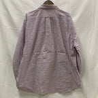 【中古】【古着】NAUTICA チェック シャツ レット×ブルー XXLサイズ