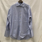 【中古】【古着】NAUTICA チェック シャツ ライトブルー