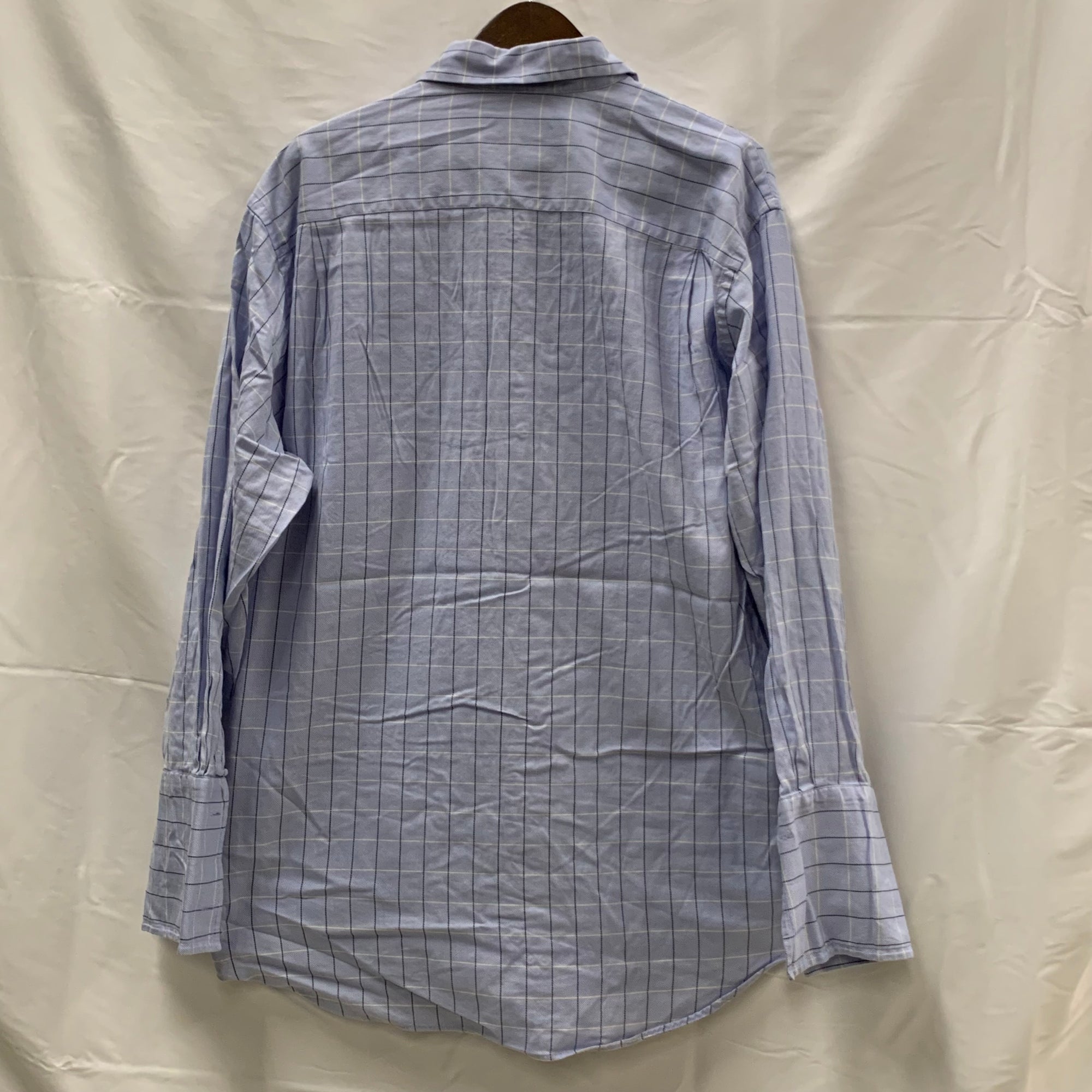 【中古】【古着】NAUTICA チェック シャツ ライトブルー