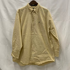 【中古】【古着】NAUTICA ワンポイント シャツ アイボリー