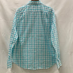 【中古】【古着】NAUTICA チェック シャツ ライトブルー Mサイズ