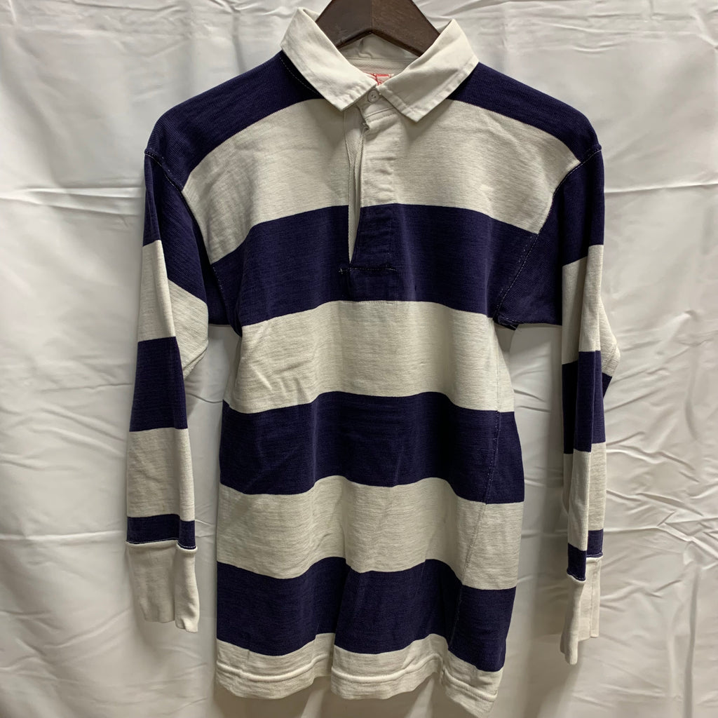 【中古】【古着】Umbro ボーダー L/S カットソー ネイビー×ホワイト