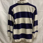 【中古】【古着】Umbro ボーダー L/S カットソー ネイビー×ホワイト