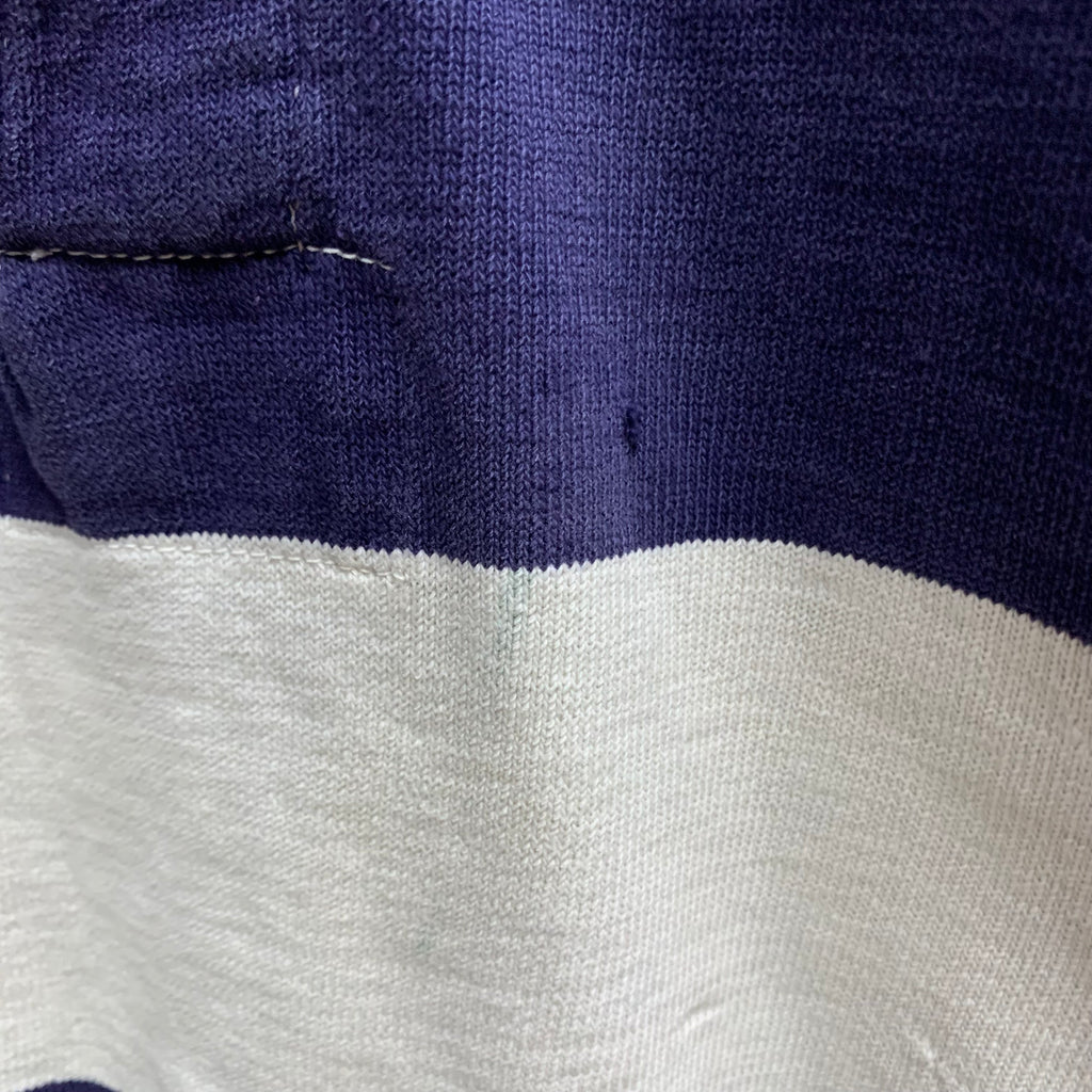 【中古】【古着】Umbro ボーダー L/S カットソー ネイビー×ホワイト