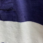 【中古】【古着】Umbro ボーダー L/S カットソー ネイビー×ホワイト