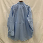 【中古】【古着】NAUTICA 無地 シャツ ライトブルー