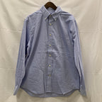 【中古】【古着】NAUTICA 無地 シャツ ライトブルー Lサイズ
