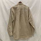 【中古】【古着】NAUTICA ワンポイント シャツ アイボリー