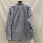 【中古】【古着】NAUTICA チェック シャツ ブルー Lサイズ