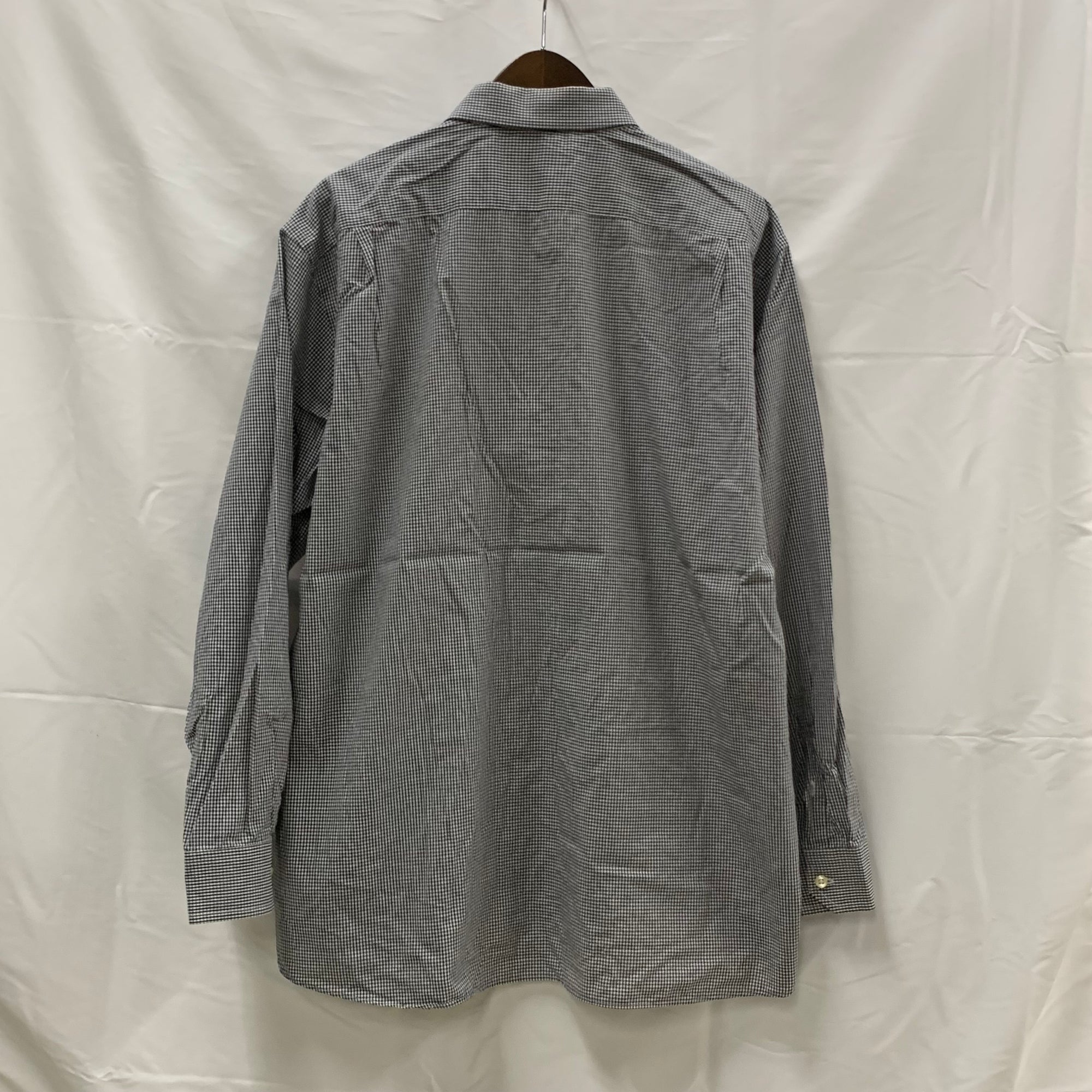 【中古】【古着】NAUTICA チェック シャツ ブラック