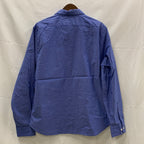 【中古】【古着】NAUTICA 無地 シャツ ブルー XLサイズ