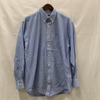 【中古】【古着】NAUTICA ストライプ シャツ ライトブルー