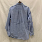 【中古】【古着】NAUTICA ストライプ シャツ ライトブルー