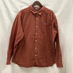 【中古】【古着】Columbia チェック シャツ ブラウン XLサイズ
