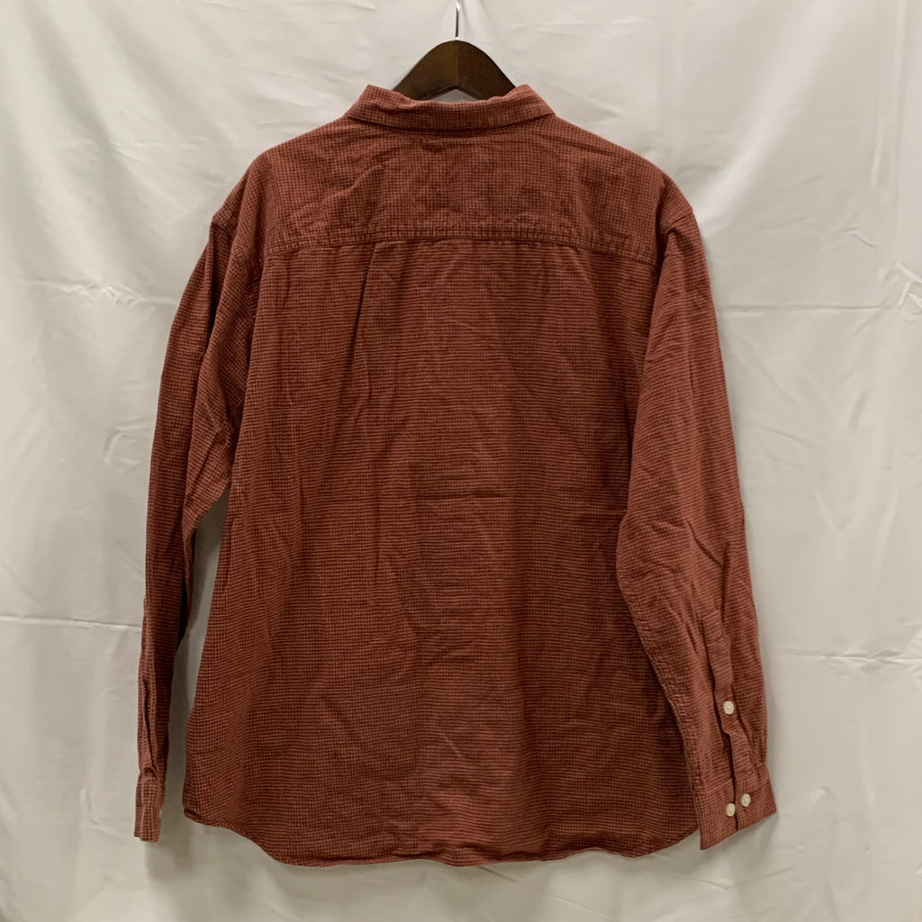 【中古】【古着】Columbia チェック シャツ ブラウン XLサイズ
