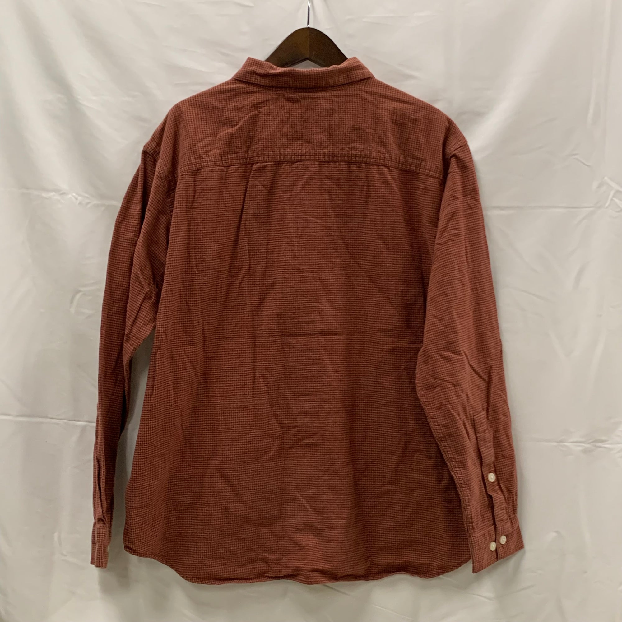 【中古】【古着】Columbia チェック シャツ ブラウン XLサイズ