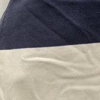 【中古】【古着】Tommy Hilfiger ボーダー ラガーシャツ ホワイト×インディゴ XXLサイズ