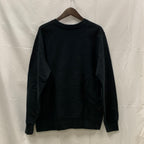 【中古】【古着】independent trading company プリント トレーナー ブラック Sサイズ