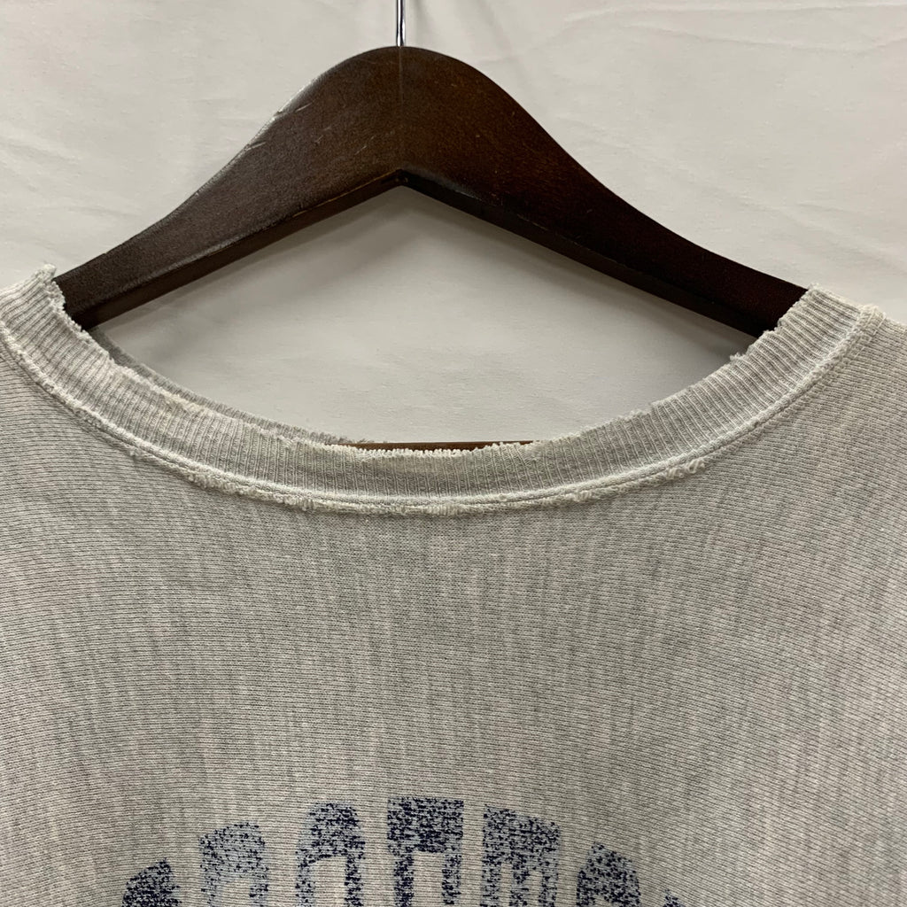 【中古】【古着】Champion プリント トレーナー グレー XXLサイズ