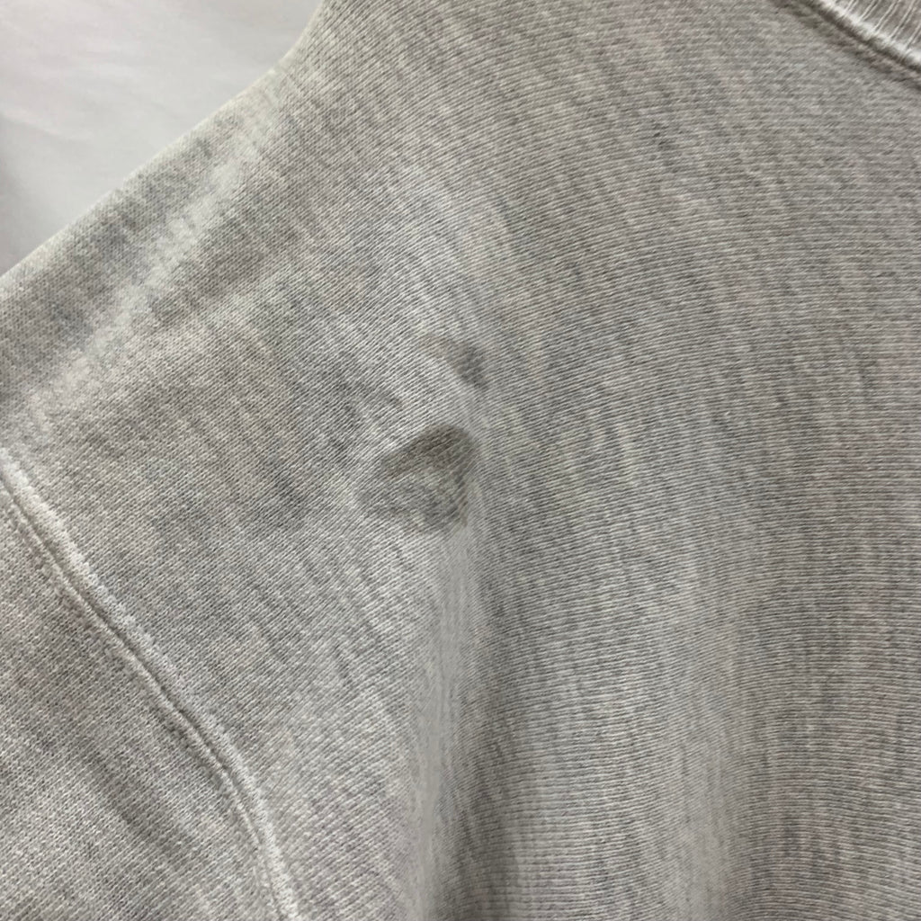 【中古】【古着】Champion プリント トレーナー グレー XXLサイズ
