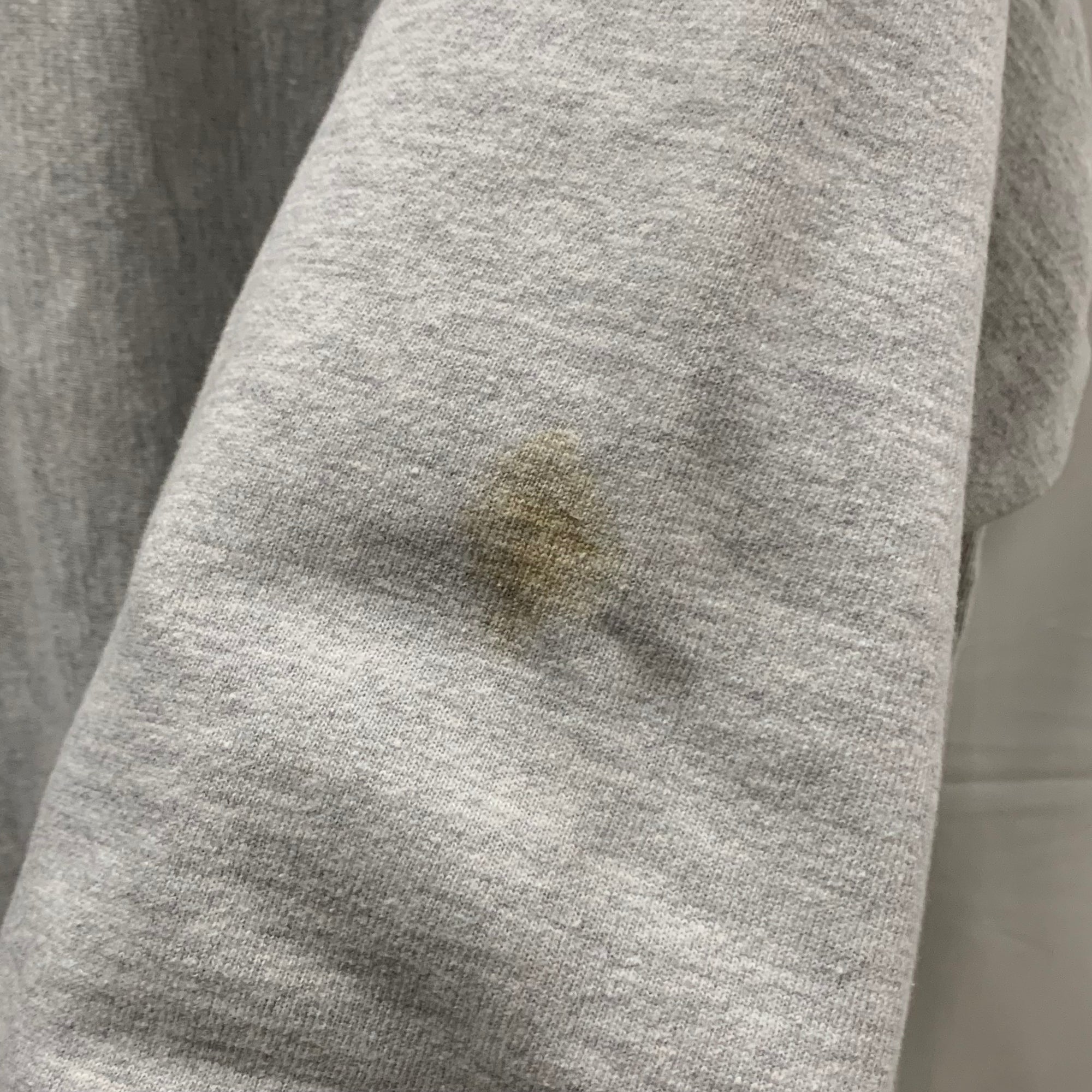 【中古】【古着】Champion 刺繍 トレーナー グレー XXLサイズ
