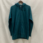 【中古】【古着】NIKE ワンポイント パーカー モスグリーン Sサイズ