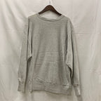 【中古】【古着】Champion プリント トレーナー グレー XLサイズ