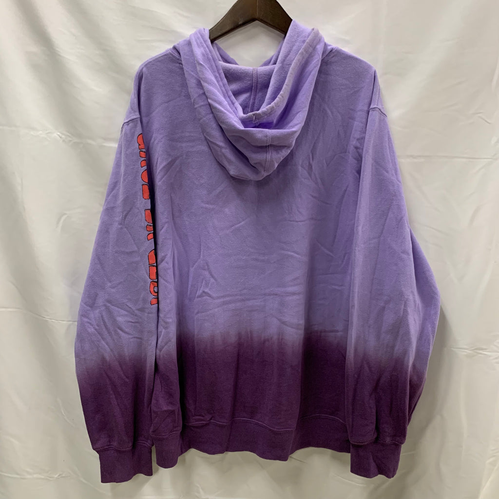 【中古】【古着】PINK FLOYD プリント パーカー パープル Lサイズ