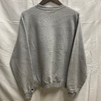 【中古】【古着】Champion ロゴ スウェットトレーナー グレー Sサイズ