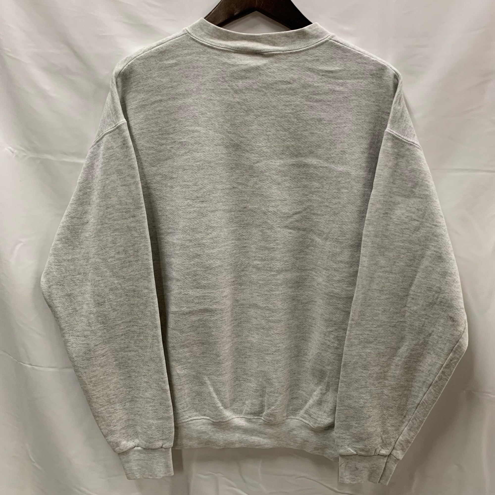 【中古】【古着】Lee プリント トレーナー グレー Mサイズ