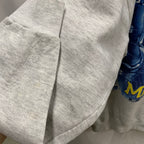 【中古】【古着】Lee プリント トレーナー グレー Mサイズ