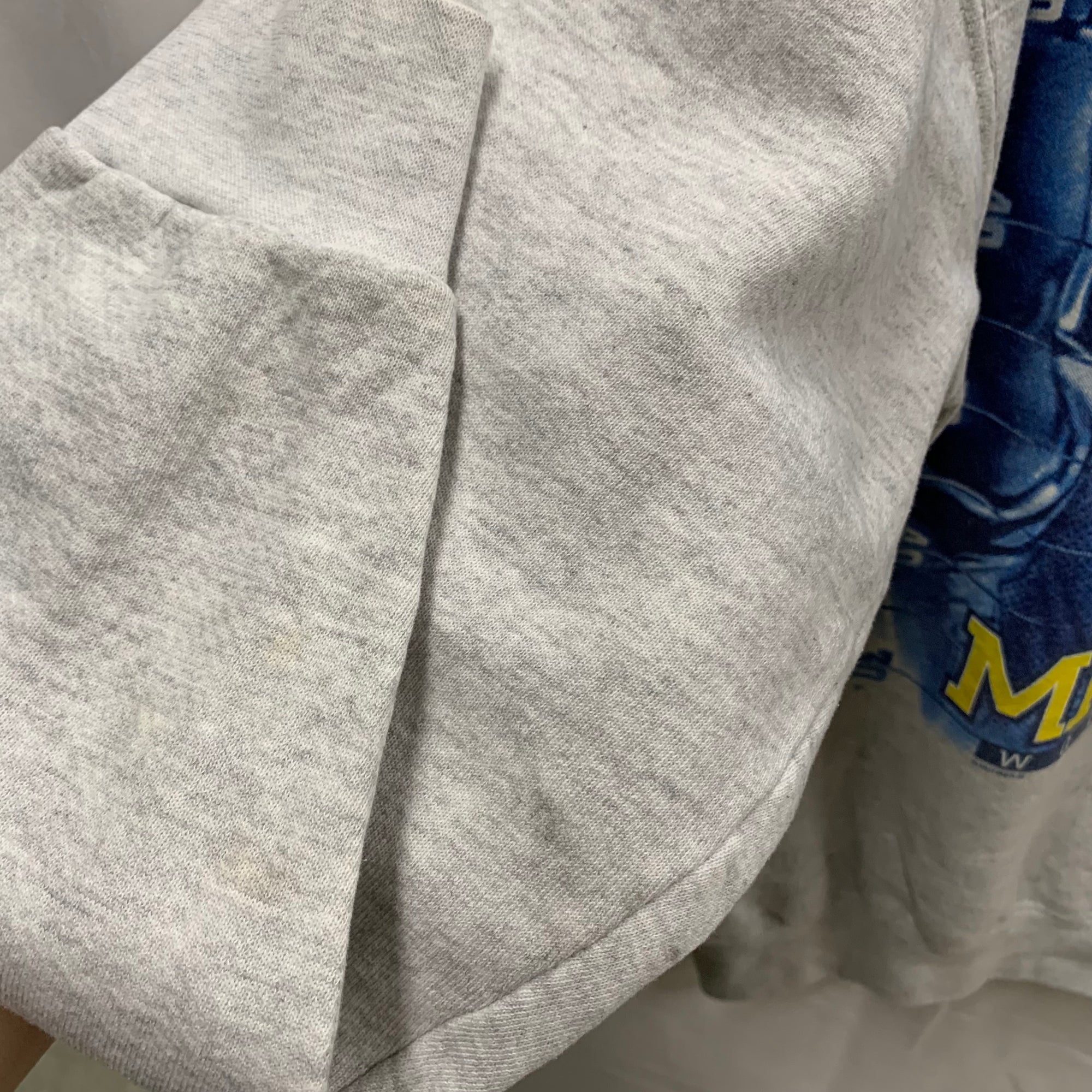 【中古】【古着】Lee プリント トレーナー グレー Mサイズ