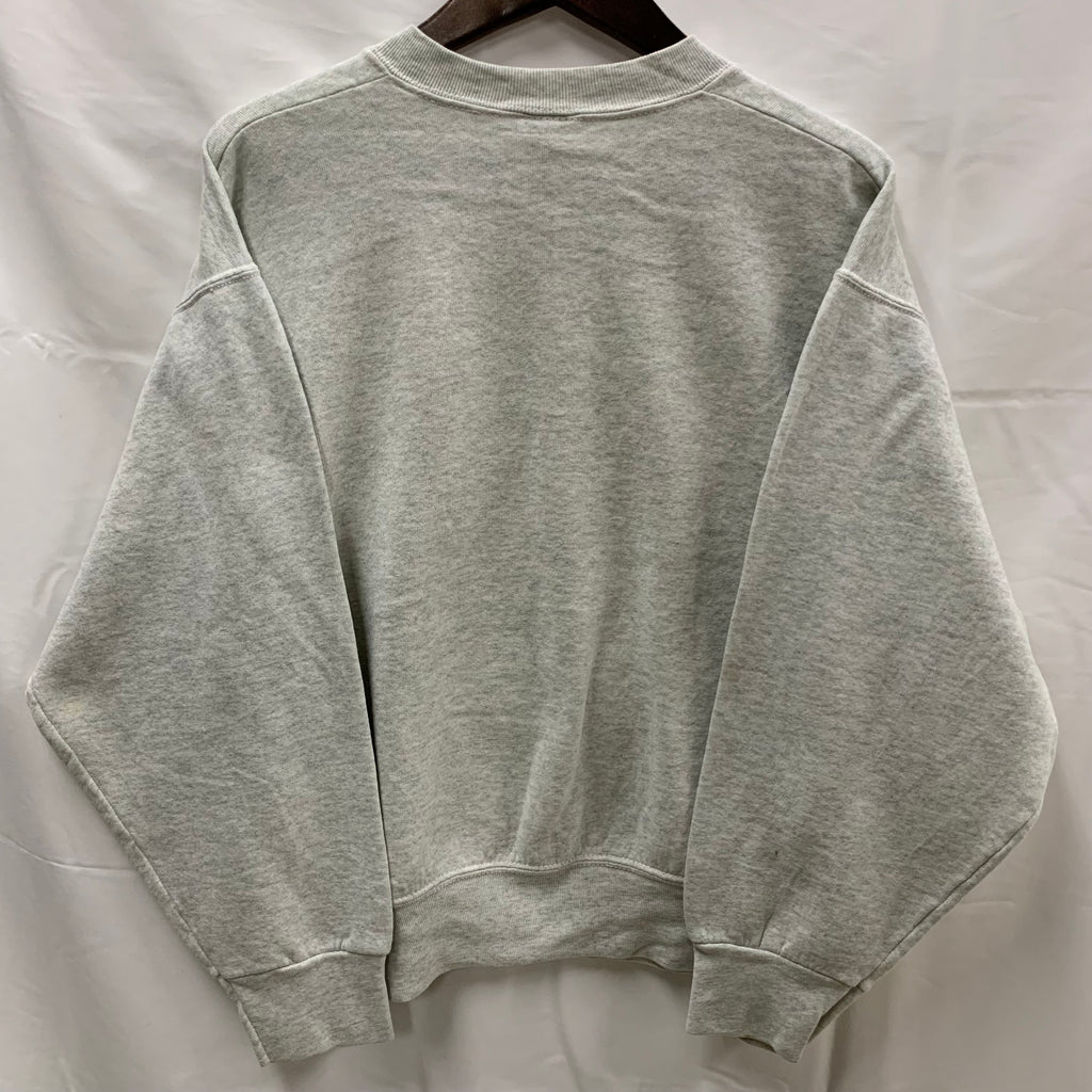 【古着】FRUIT OF THE LOOM プリント トレーナー グレー Mサイズ