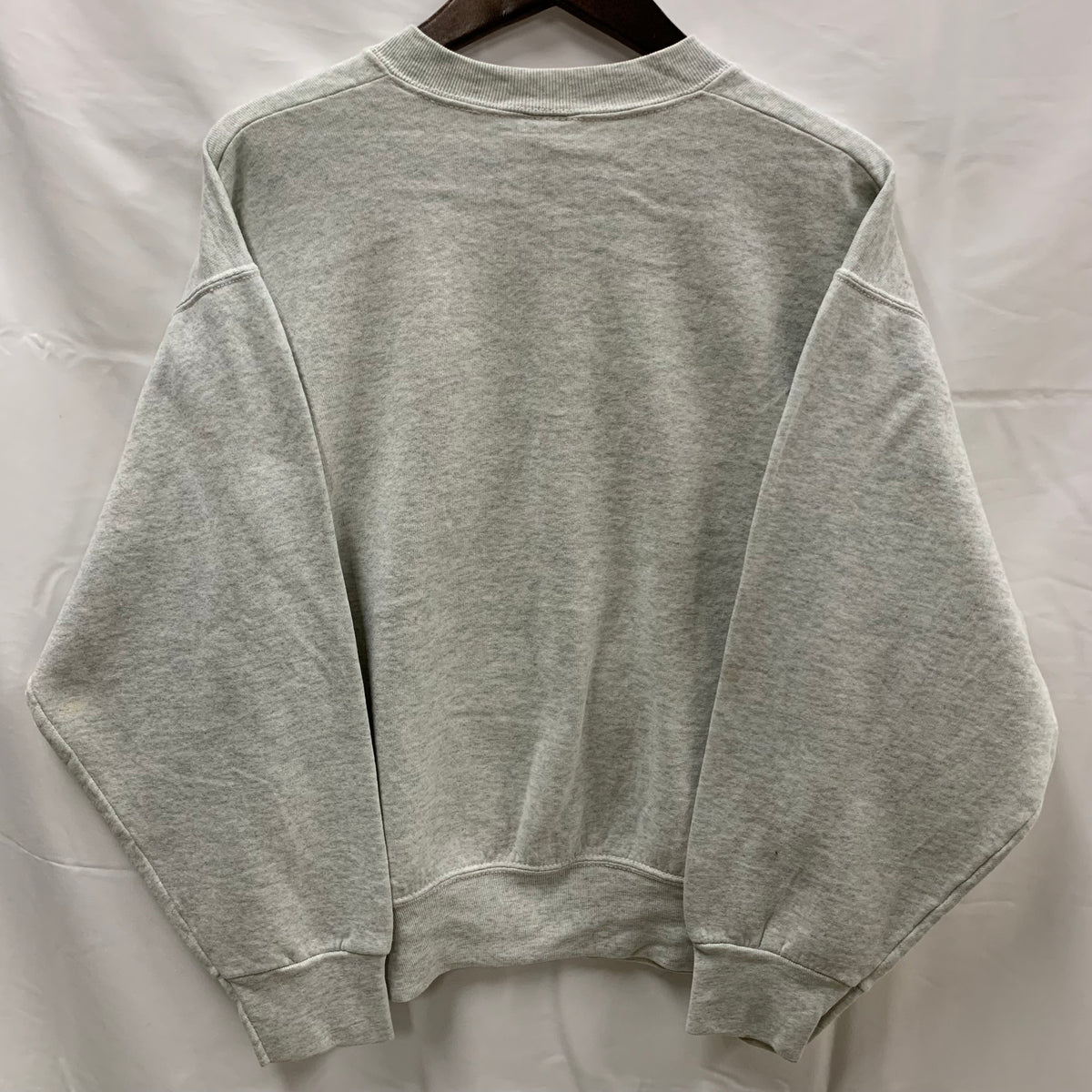 【古着】FRUIT OF THE LOOM プリント トレーナー グレー Mサイズ