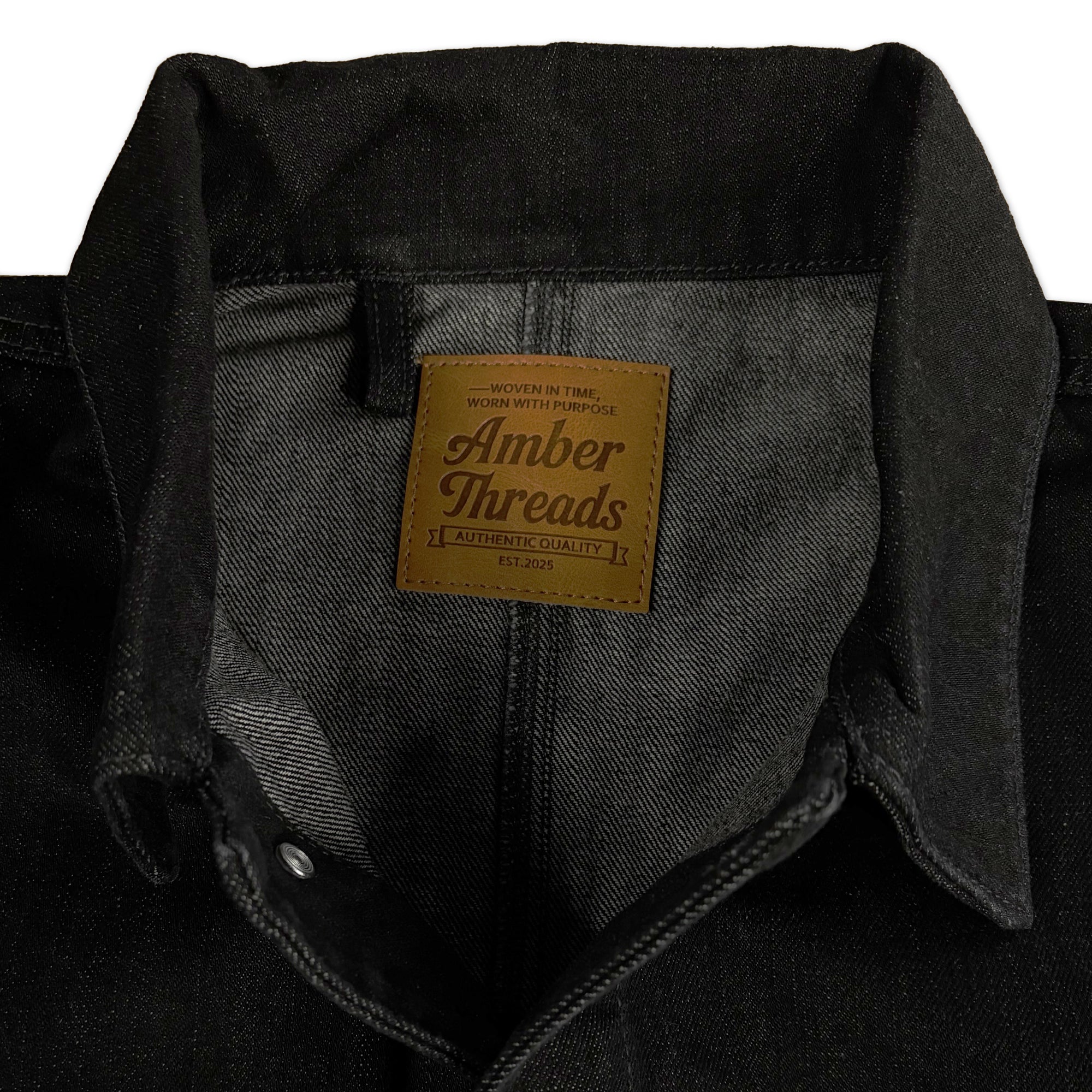 カバーオール ブラックデニム / Black Denim Coverall Jacket