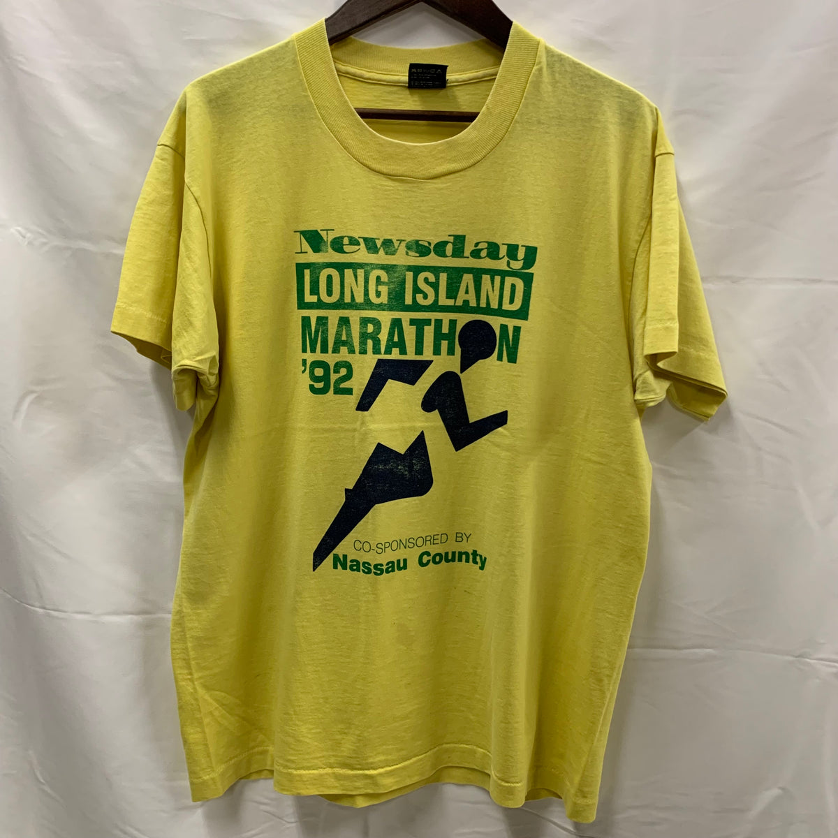 【古着】SCREEN STARS プリント Tシャツ イエロー Lサイズ