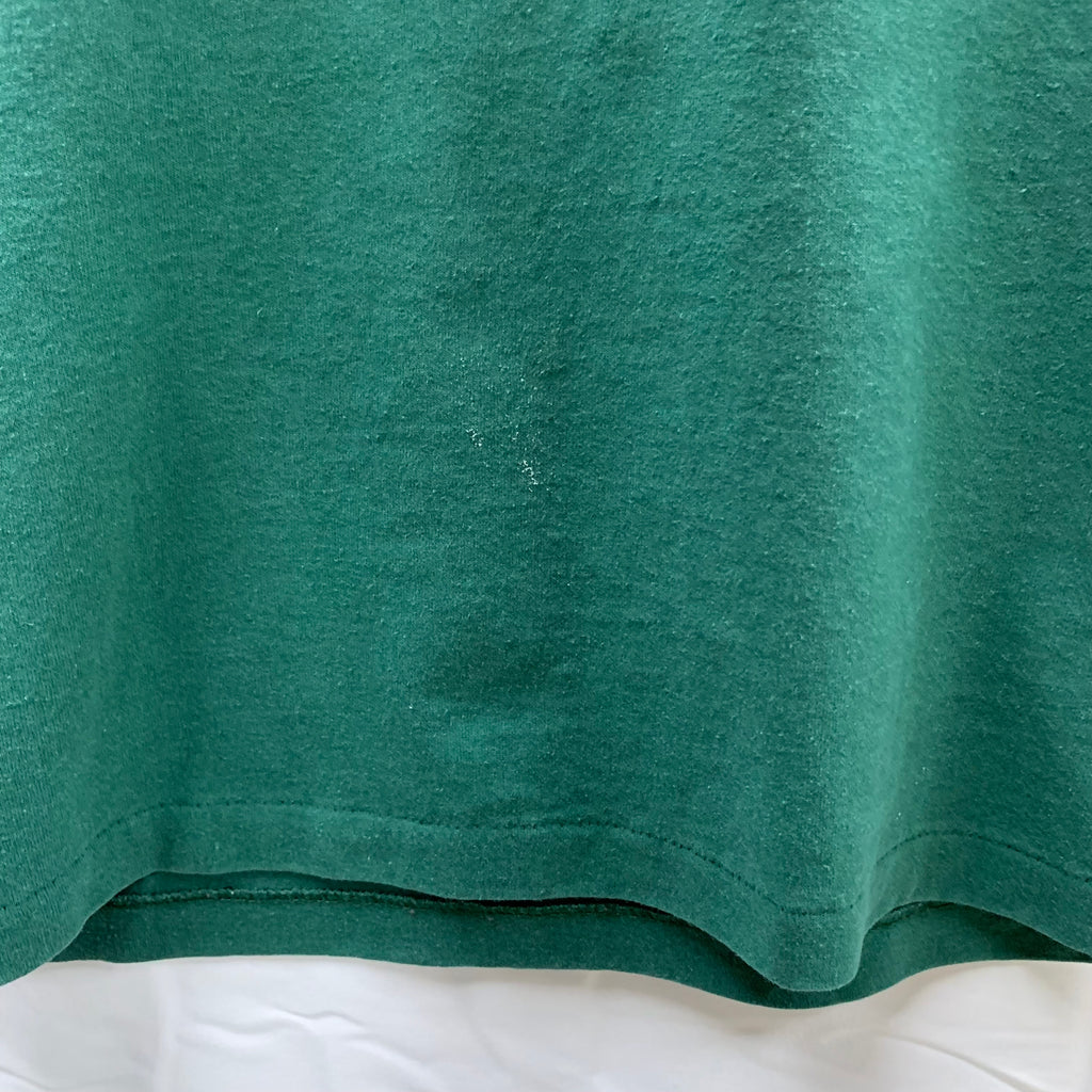 【古着】Hanes プリント Tシャツ モスグリーン Lサイズ
