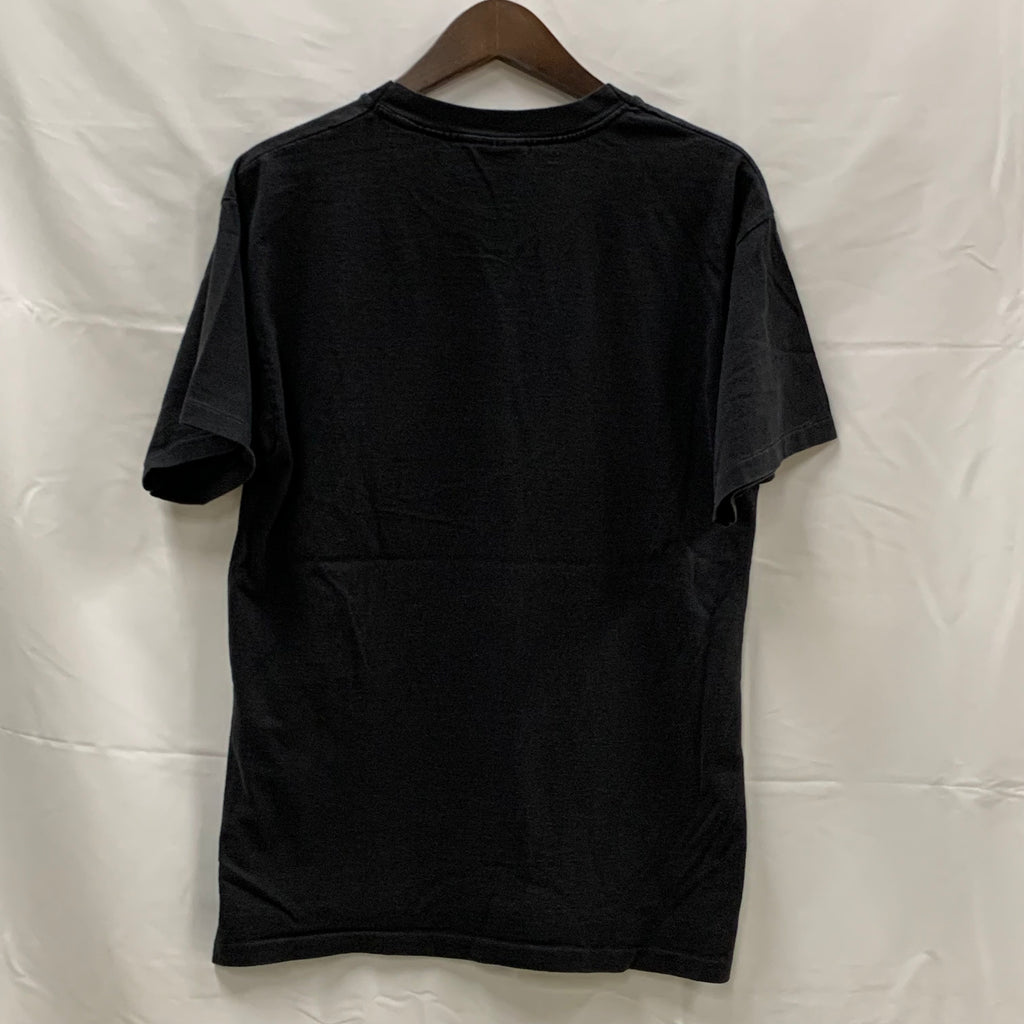 【中古】【古着】BULLETIN プリント Tシャツ ブラック Sサイズ
