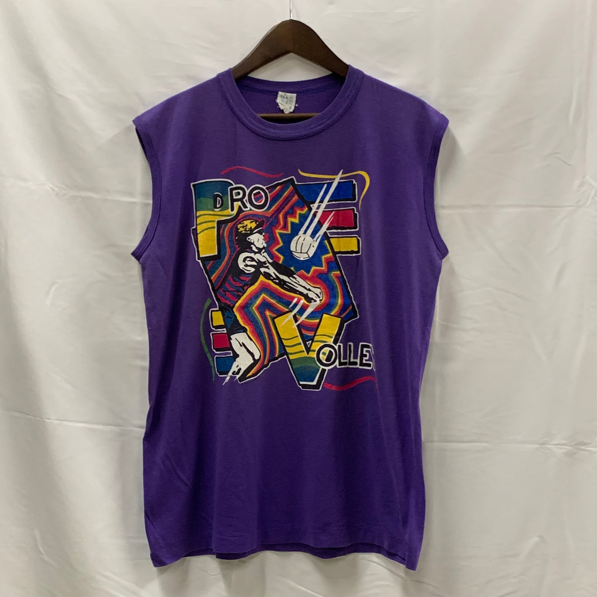 【古着】 プリント Tシャツ パープル Lサイズ