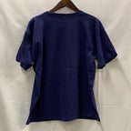 【古着】 プリント Tシャツ ネイビー