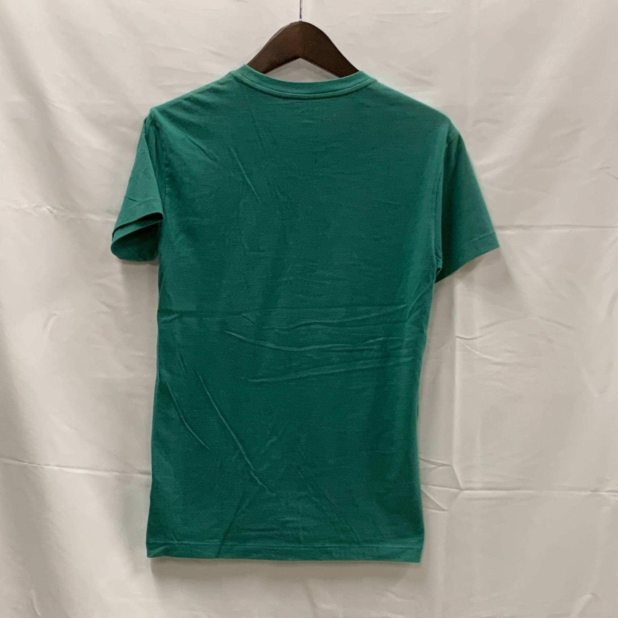 【中古】【古着】Aeropostale 刺繍 Tシャツ グリーン XSサイズ