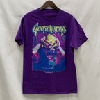【古着】プリント Tシャツ パープル